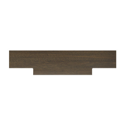Tanner 76" Modern Reeded Electric Fireplace TV Stand
