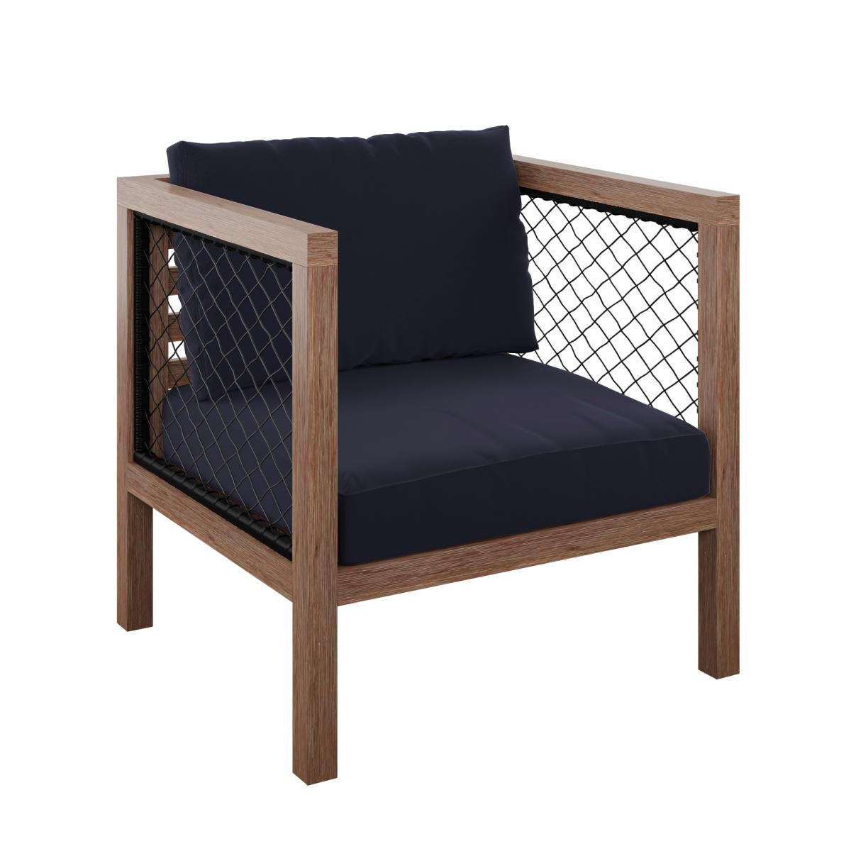 Black outdoor on sale club chair