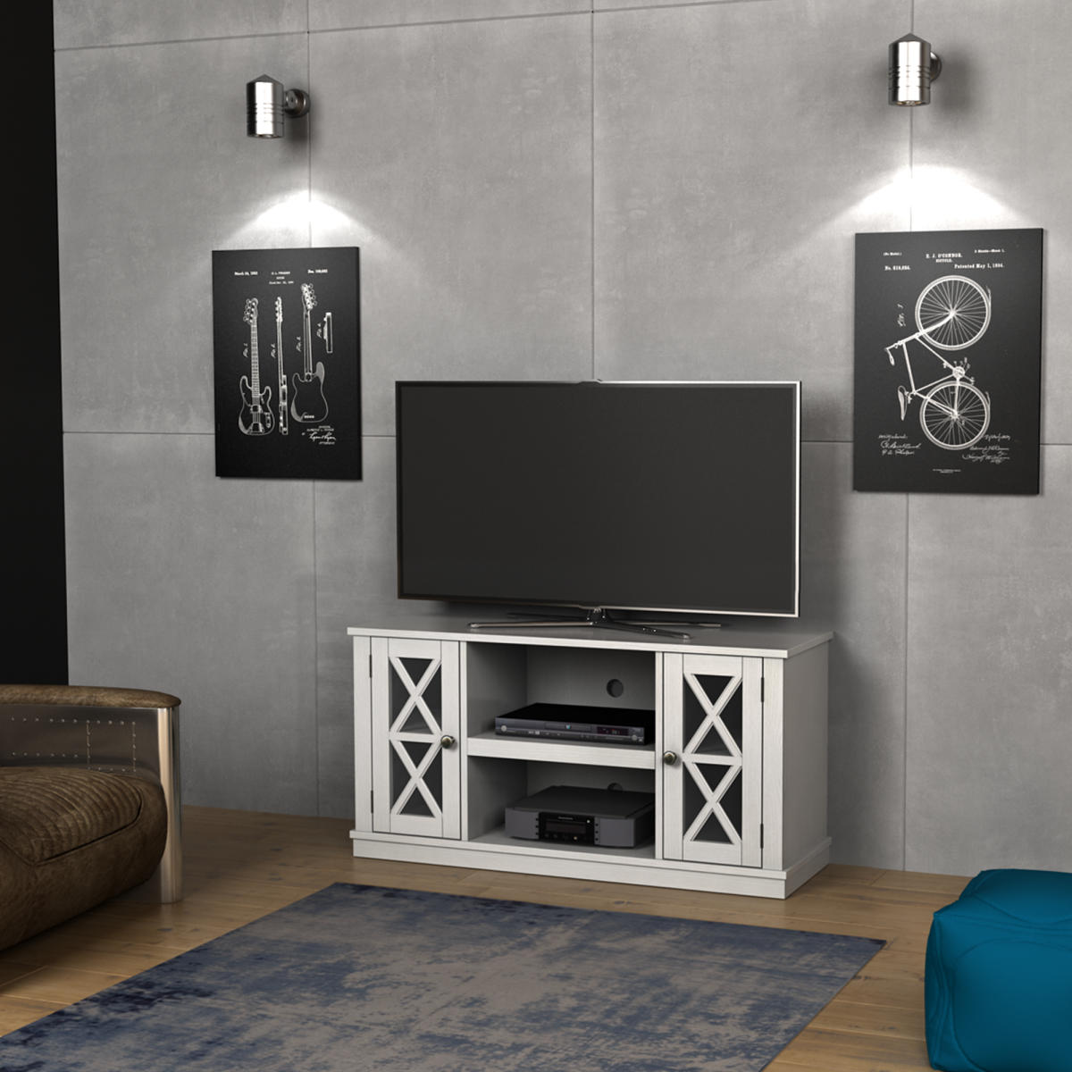 TV Stand for TVs up to 55″ - Twin Star International