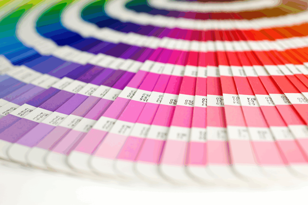 A simple look at a piece of the color wheel
